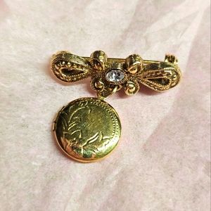 Locket Brooch